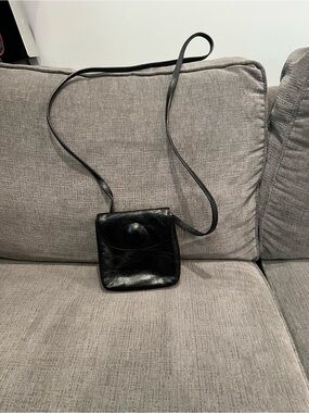 HOBO International Leather Mini Crossbody Bag